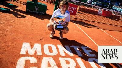 Rublev rallies to beat Rune in Monte Carlo Masters final