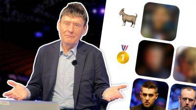 Ronnie O'Sullivan, Stephen Hendry, Steve Davis - Jimmy White ranks top 10 snooker players of all time