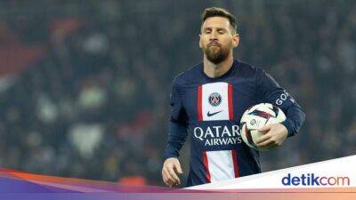 Lionel Messi - Paris Saint-Germain - Pemain Lens Terima Kasih ke Messi Usai Laga, Ini Sebabnya - sport.detik.com - Argentina