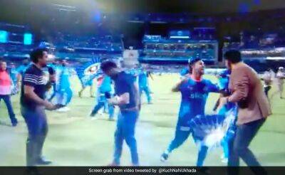 Watch: Ishan Kishan, Rohit Sharma Steal Zaheer Khan Away From Live Interview For Victory Parade