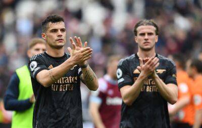 London Stadium - Granit Xhaka not worried by Arsenal collapses: ‘We still have everything in our hands’ - nbcsports.com - Manchester
