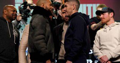 Liam Smith and Chris Eubank Jr fined for pre-fight exchanges