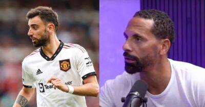 Rio Ferdinand makes Lionel Messi point as he names player that lifts Bruno Fernandes to ‘another level’