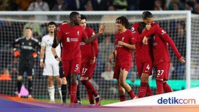 Leeds Vs Liverpool: Si Merah Pesta Gol 6-1