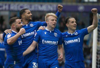 Gillingham midfielder George Lapslie says League 2 survival will be nothing to celebrate