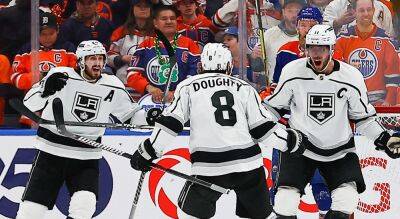 Kings steal Game 1 from Oilers after last-second goal in regulation leads to overtime winner