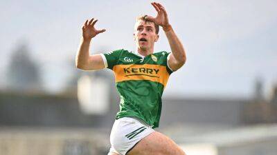 Returning O'Sullivan now a 'mature' option in midfield for Kerry