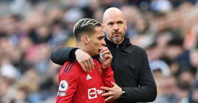 Erik ten Hag has told Manchester United forward Antony he must improve two things