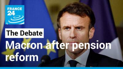 Emmanuel Macron - Marine Le-Pen - Alessandro Xenos - Lame duck? France's Macron after pension reform - france24.com - France - Ukraine