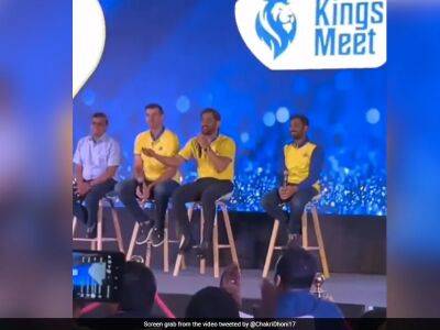 "The Coach Will Be Under Pressure If...": MS Dhoni's Witty Reply On IPL 'Call' - sports.ndtv.com - India -  Chennai