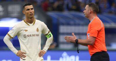 Cristiano Ronaldo - Cristiano Ronaldo left riled by Premier League referee as Al-Nassr beaten - manchestereveningnews.co.uk - Manchester - Saudi Arabia - county King