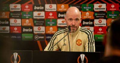 Erik ten Hag press conference LIVE Manchester United boss previews Sevilla Europa League fixture