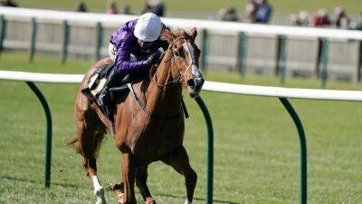 Mammas Girl catches the eye in winning the Nell Gwyn Stakes at Newmarket
