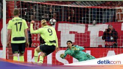 Babak I Bayern Vs Man City 0-0, Haaland Gagal Penalti