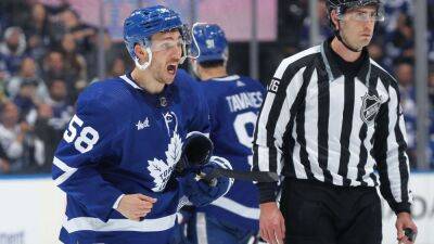 Maple Leafs' Michael Bunting suspended 3 games for illegal check