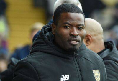 Maidstone United manager George Elokobi speaks about relegation from the National League after 4-0 defeat by Boreham Wood