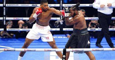 Anthony Joshua labours to unanimous points win over Jermaine Franklin