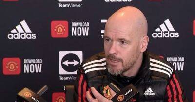 Manchester United manager Erik ten Hag responds to Scott McTominay and Marcel Sabitzer question