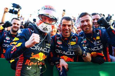 Max Verstappen all smiles after first Australian GP win, praises car's 'quick pace'