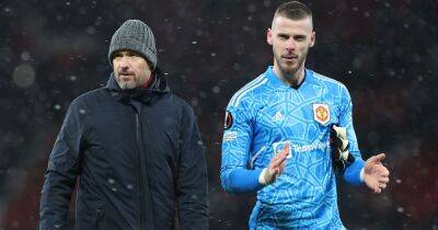 David de Gea makes admission about playing under Erik ten Hag at Manchester United