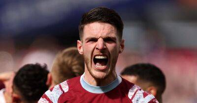 Gary Neville makes £100million point about Declan Rice amid Manchester United transfer interest
