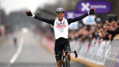 Tadej Pogacar topples Mathieu van der Poel in Tour of Flanders thriller, Wout van Aert fourth