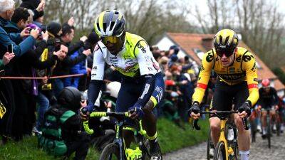 Biniam Girmay run over in 'horrible' crash at Tour of Flanders, forced to abandon