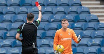 Michael Beale - Rangers B team boss blasts 'ridiculous' Celtic red card as he mounts defence for derby collapse from 8 man side - dailyrecord.co.uk