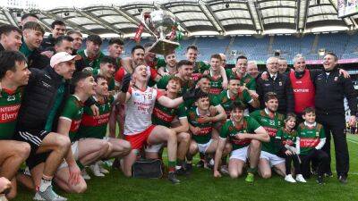 Shane Walsh - Kevin Macstay - Mayo Gaa - Galway Gaa - Mayo hold off old rivals Galway to claim Allianz Football League Divison 1 crown - rte.ie