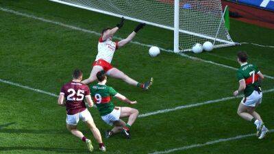 Kevin Macstay - Mayo Gaa - Galway Gaa - McStay delighted to Reape rewards of Mayo's league focus but Joyce questions lack of black card for goalkeeper - rte.ie