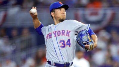 Pete Alonso - Jeff Macneil - Mets' Kodai Senga wears ghost glove, dazzles in MLB debut - espn.com - Japan - New York -  Santana