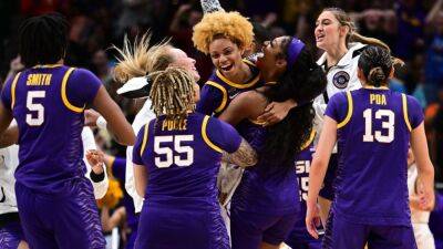 Stars react to thrilling LSU-Iowa women's championship game
