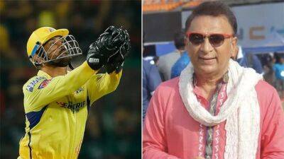 Sunil Gavaskar "Would Like To Play For Chennai Super Kings" And See How MS Dhoni Does This