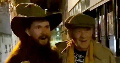 Man on birthday bar crawl dresses up as Gandalf... and bumps into The Lord of The Rings star Sir Ian McKellen