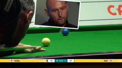 World Snooker Championship 2023: 'Sounded like the cue had snapped!' - Watch Mark Selby's 'frightening' fluke