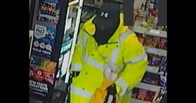 CCTV appeal after robber with handgun threatens Post Office staff for cash