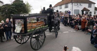 Crowds line the streets as star-studded funeral of Paul O'Grady takes place - walesonline.co.uk - Britain - France - county Kent - Chad