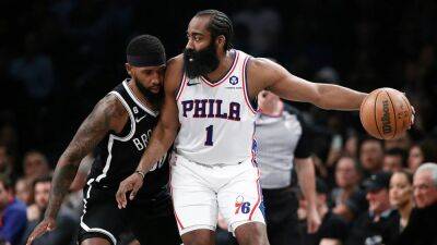 76ers' James Harden ejected for below-the-belt blow against Nets
