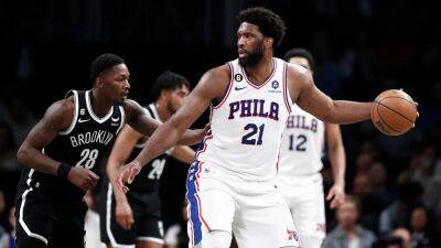 76ers hold off Nets' late comeback to take commanding 3-0 series lead