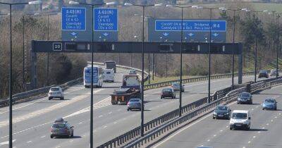 M4 crash closes slip roads and shuts off access to Magor services - live updates