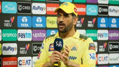 CSK Star Reveals "Fearless" Message From MS Dhoni That Fired Him Up