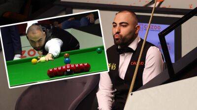 'An act of self-sabotage' - Hossein Vafaei's wild break gifts frame to Ronnie O'Sullivan at World Snooker Championship