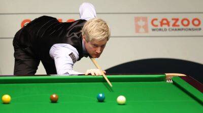 Neil Robertson rallies to draw level with Jak Jones at the Crucible