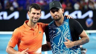 Nick Kyrgios shrugs off Novak Djokovic's claim he would coach Australian star to five grand slam wins