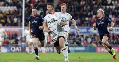 Darcy Graham - Blair Kinghorn - Jacob Stockdale - John Cooney - Nick Timoney - Emiliano Boffelli - Ulster claim second spot in URC table after beating Edinburgh - breakingnews.ie - Scotland - Ireland -  Belfast - county Young