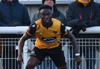Maidstone United announce departure of Josh Shonibare after winger rejects contract offer