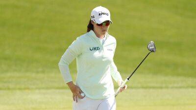 Leona Maguire responds as Kim A-Lim moves to the top
