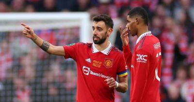 Marcus Rashford and Bruno Fernandes start in Manchester United predicted line-up vs Brighton