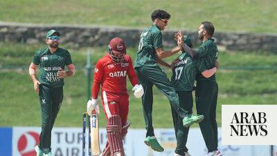 Saudi Arabia defeat Qatar by seven wickets at ACC Premier Cup 2023 in Nepal