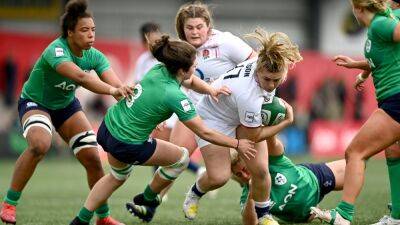 Ireland show fight against England in spite of defeat
